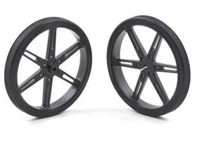 Pololu wheel 90x10mm pair - black